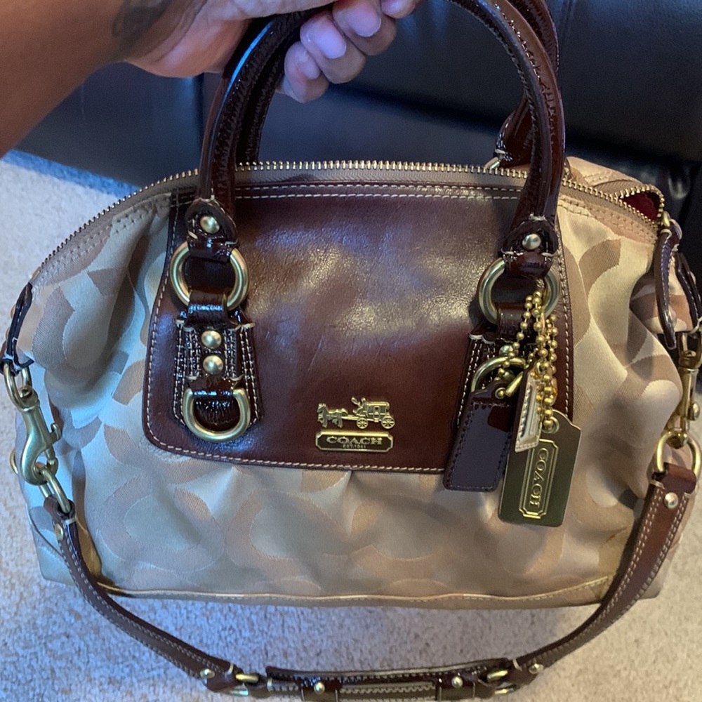 Coach Signature Collection Handbag - Picture 3 of 5